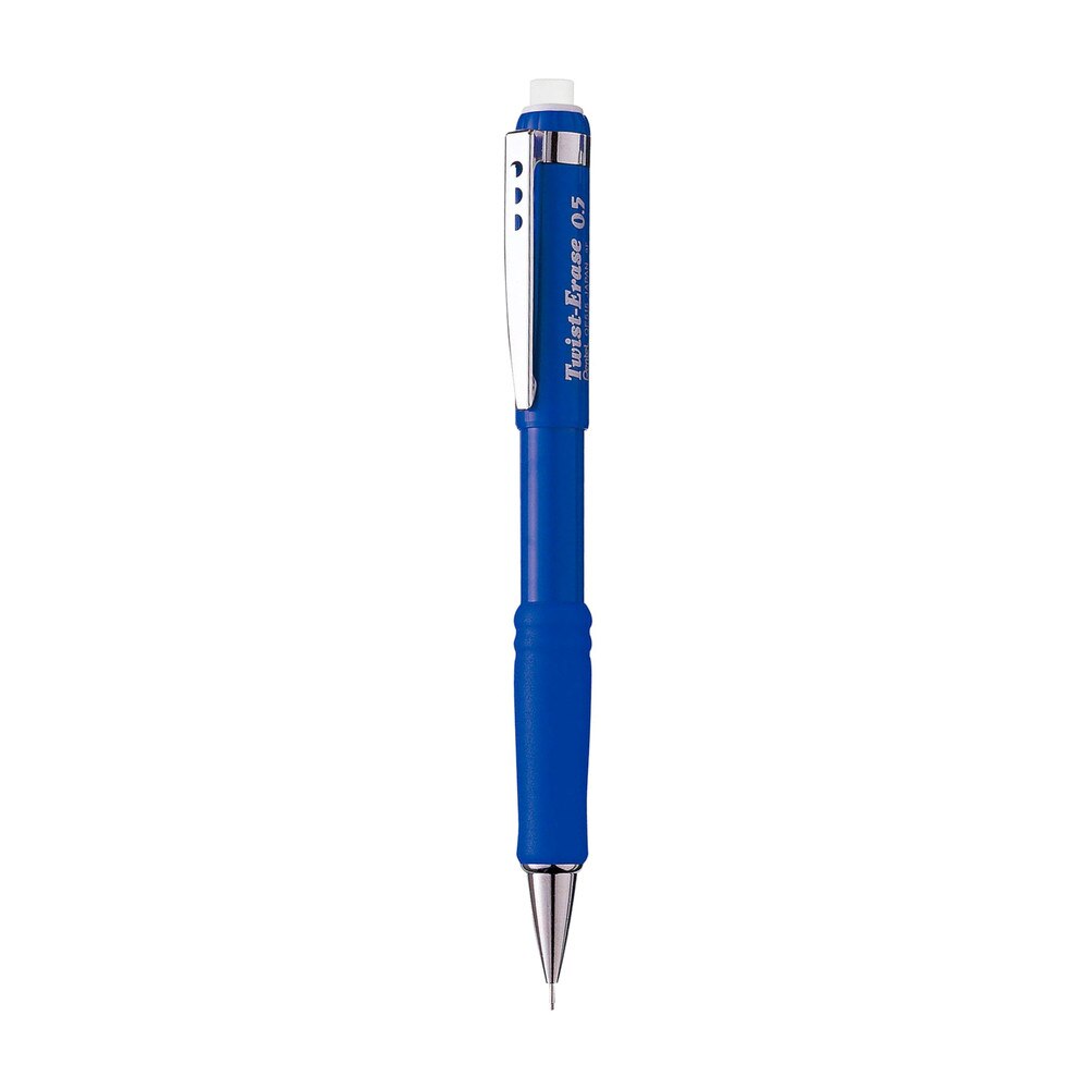 Pentel Twist Erase 3 Mechanical Pencil Blue 0.5 Millimeters
